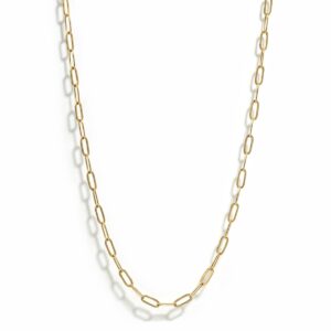 Paisley Mini Paperclip Necklace