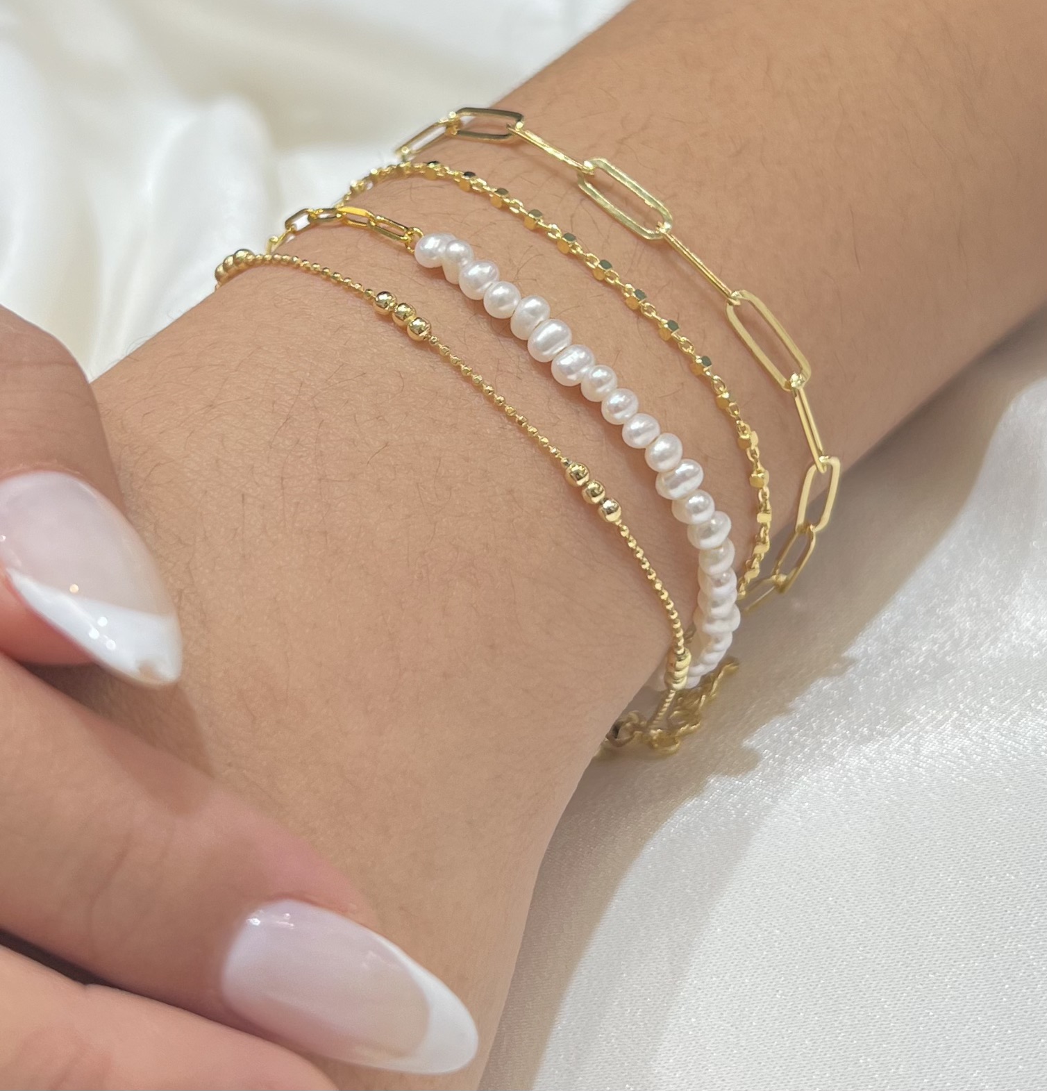 Buy Rose Gold-Toned Bracelets & Bangles for Women by Anika's Creation  Online | Ajio.com