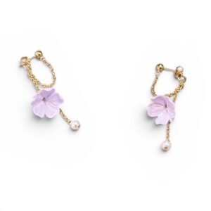 Abby Flower Chain Earrings