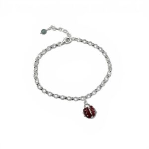Abigail Ladybug Bracelet