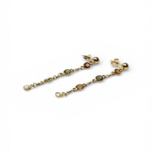 Maeve Multi Sapphire Earrings