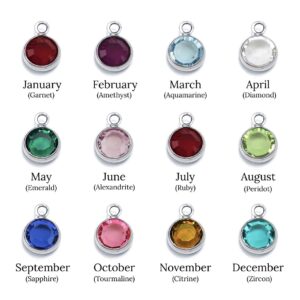 Paige Birthstone Charms