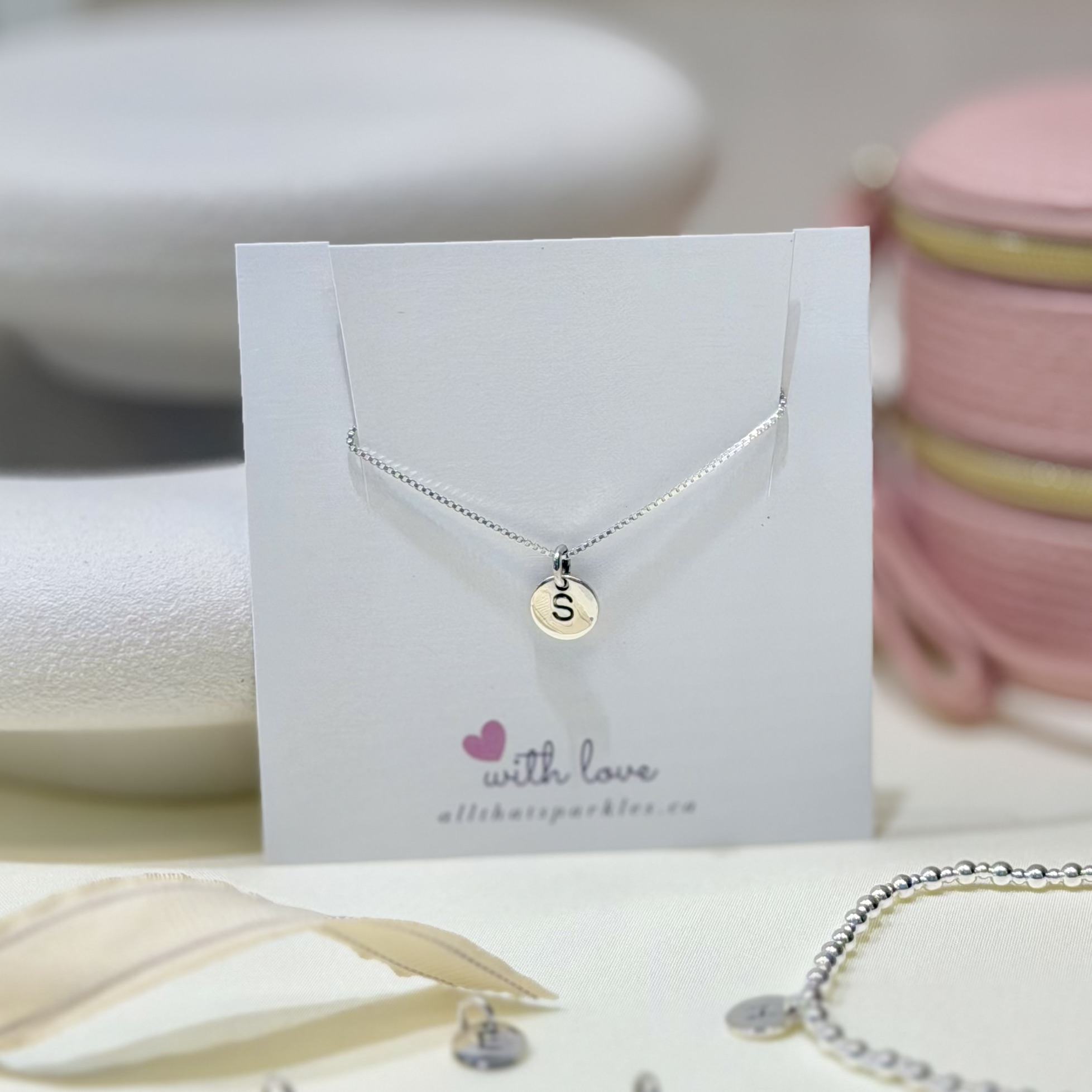 Paige Initial Necklace