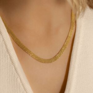 Antoinette Mesh Necklace