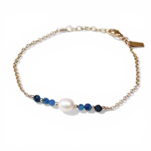 Amara Blue Apatite Bracelet