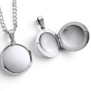 Aaliyah Round Locket