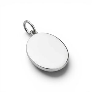 Aaliyah Oval Dog Tag