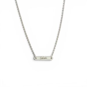 Andie Name Tag Necklace