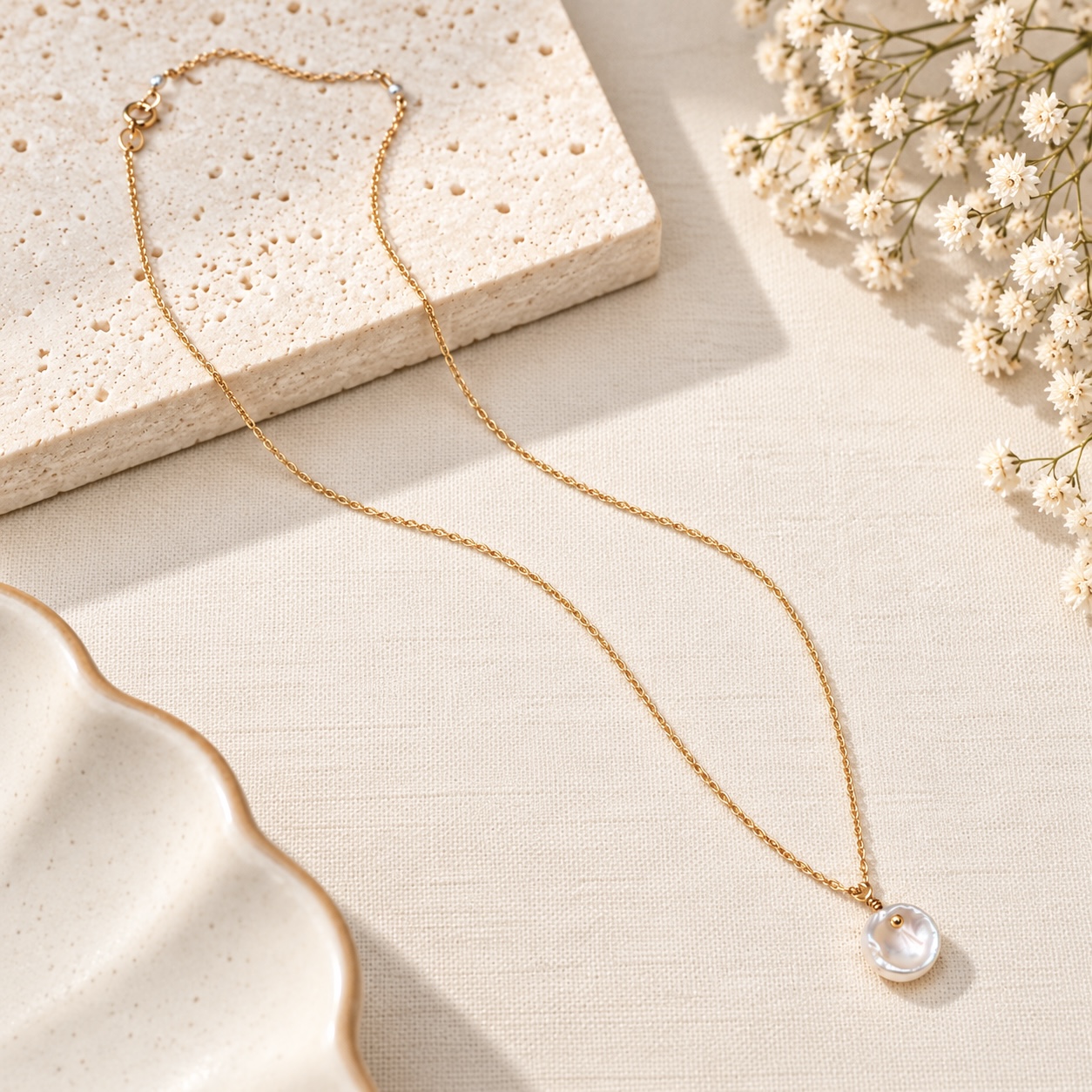 Sawyer Pearl Necklace - Image 2