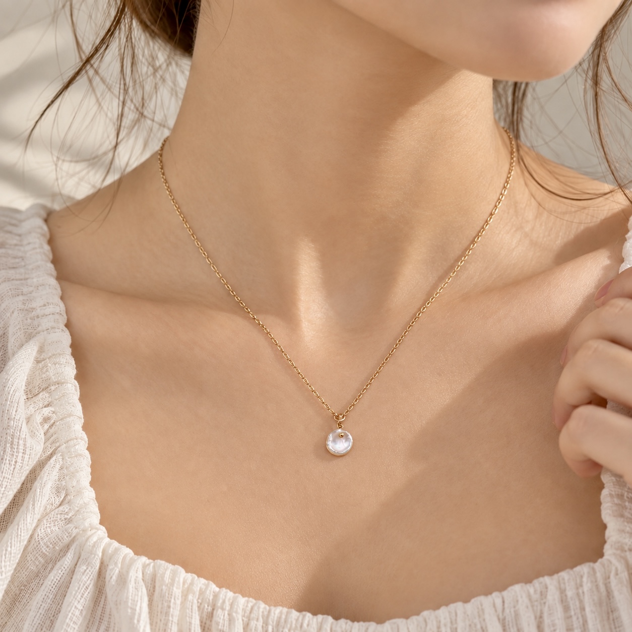 Sawyer Pearl Necklace