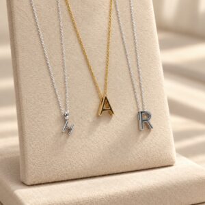 Aveline Initial Necklace