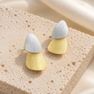 Solene Duo Tone Earrings