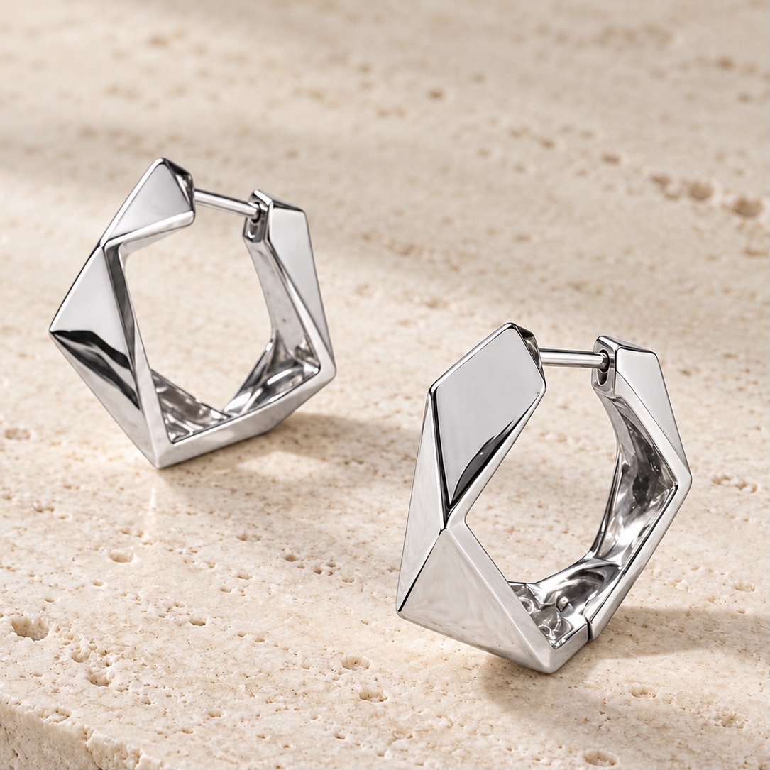 Lucienne Hoop Earrings - Image 3